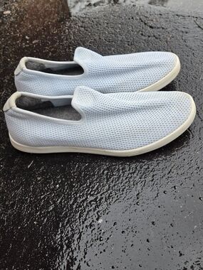Allbirds Tree Loungers Light Blue Slip-On Mesh Loafers
